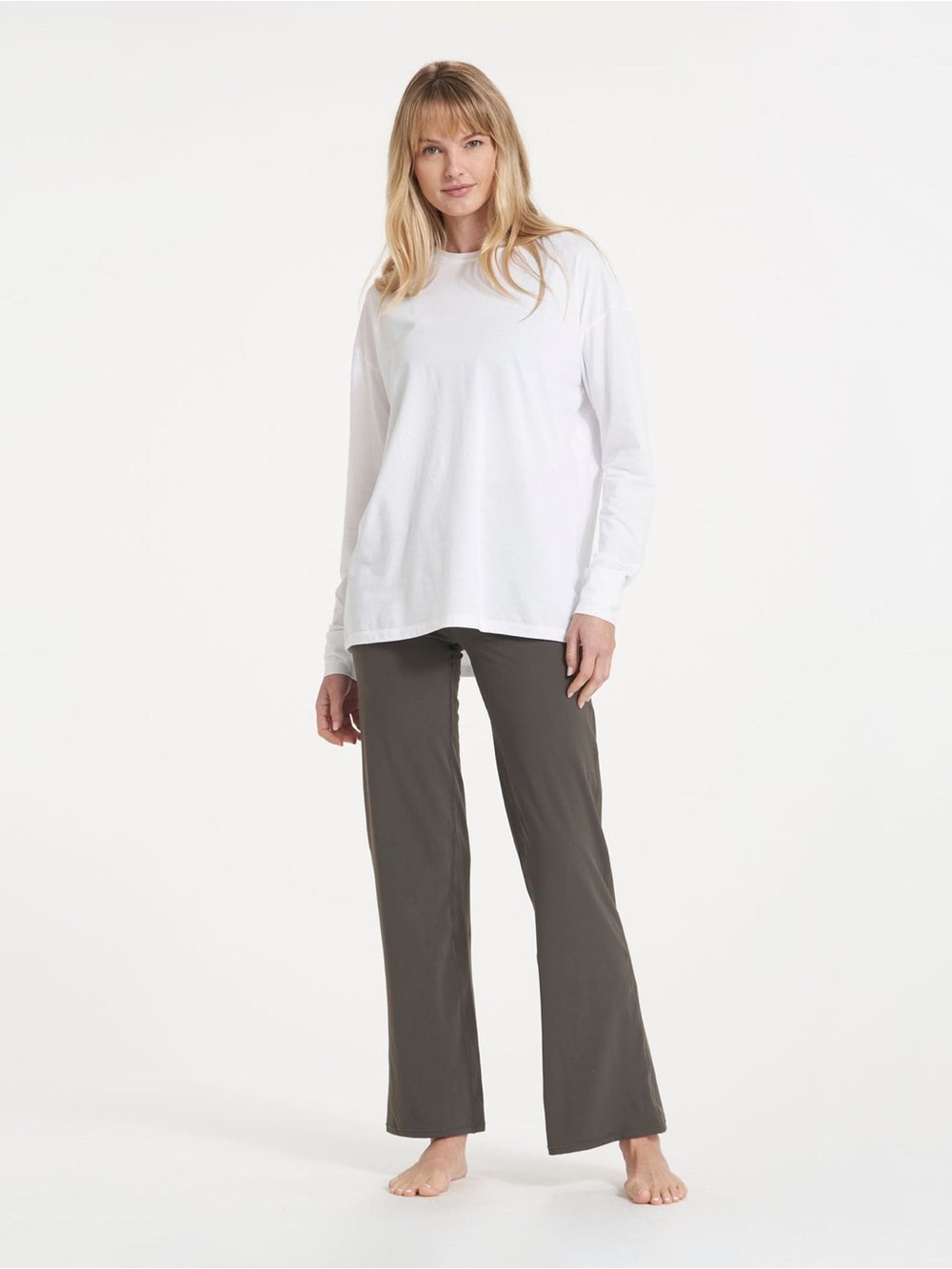 Vuori long sleeve feather tee white size Large NWT $64 - Picture 9 of 11